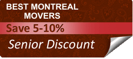 Montreal Senior moving discount